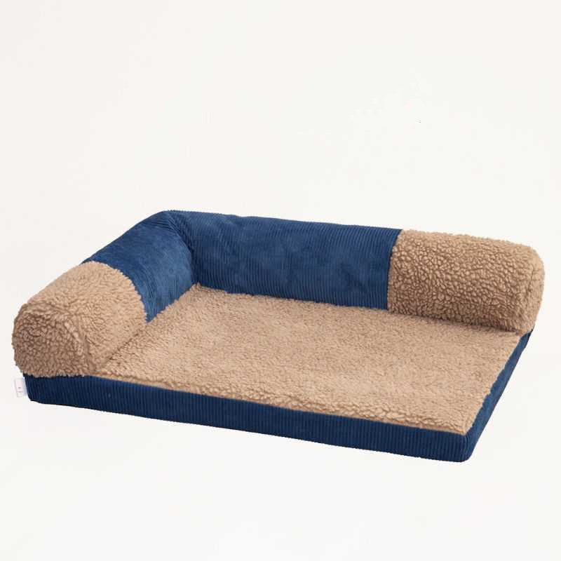 Removable & Washable Linen Dog Sofa Bed