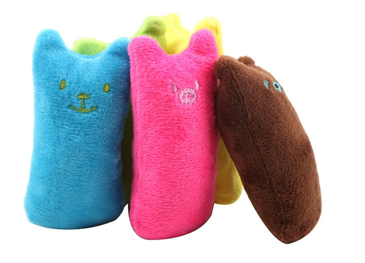 Interactive Catnip Plush Toy