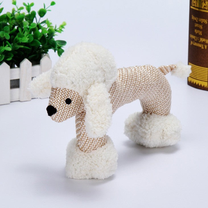 Squeaky Plush Dog Chew Toy