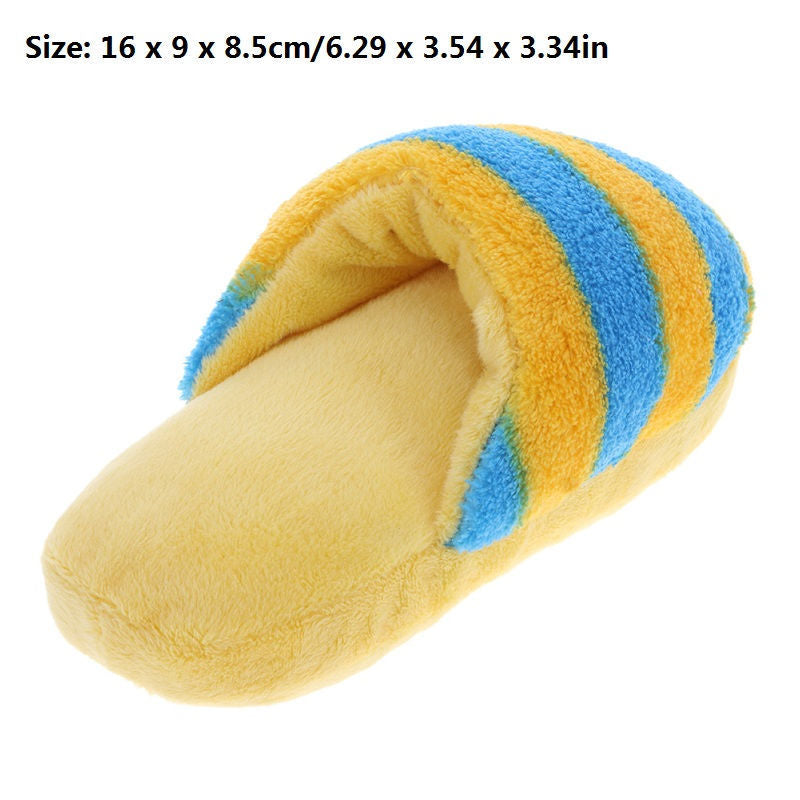 Interactive Plush Squeaky Pet Toy