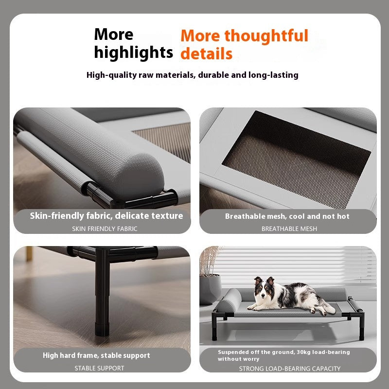 Removable & Washable Dog Camp Bed