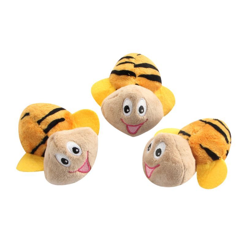 Interactive Squeaky Plush Pet Toy Set