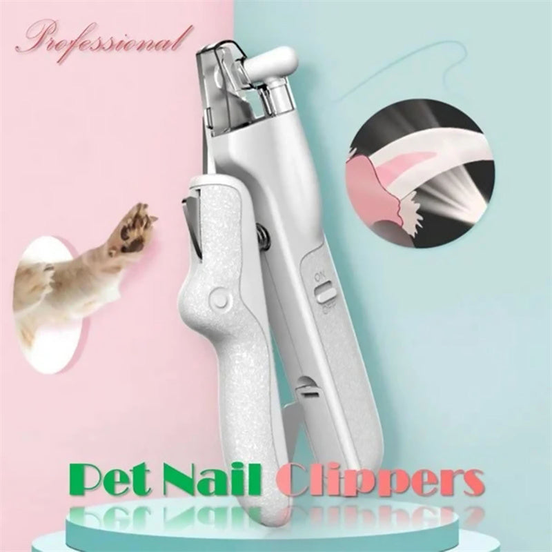 Pet Nail Clippers with LED Light