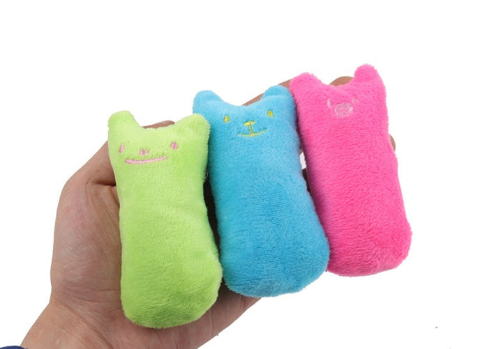 Interactive Catnip Plush Toy