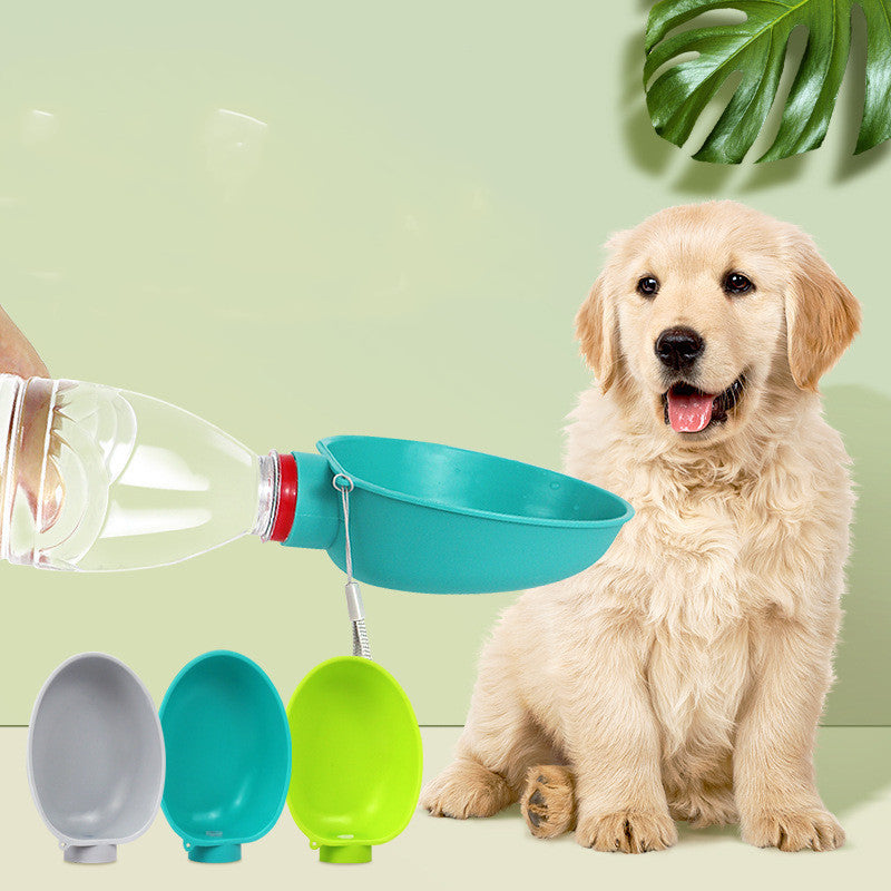 Portable Pet Water Bottle & Drinking Bowl