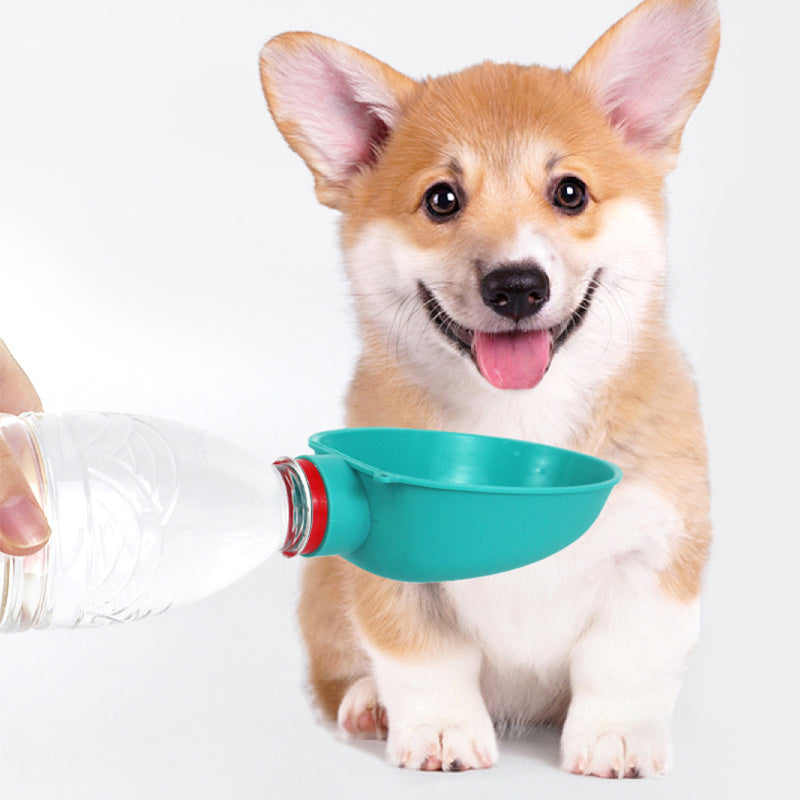 Portable Pet Water Bottle & Drinking Bowl