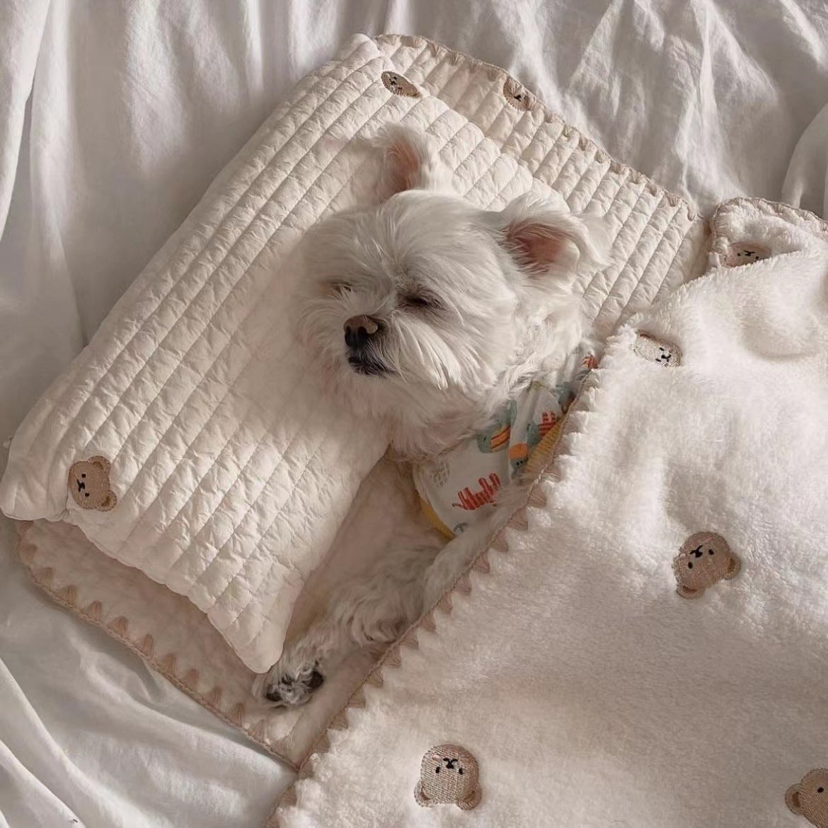 Square Mat Removable & Washable Dog Bed