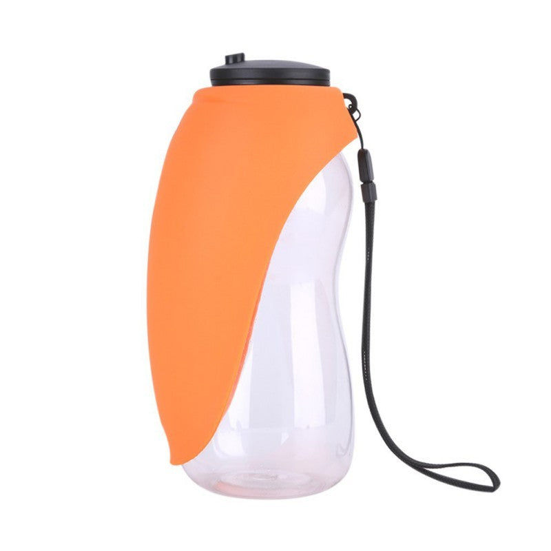 Portable Pet Water Bottle with Drinking Bowl