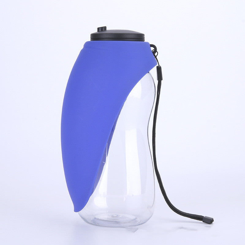 Portable Pet Water Bottle with Drinking Bowl