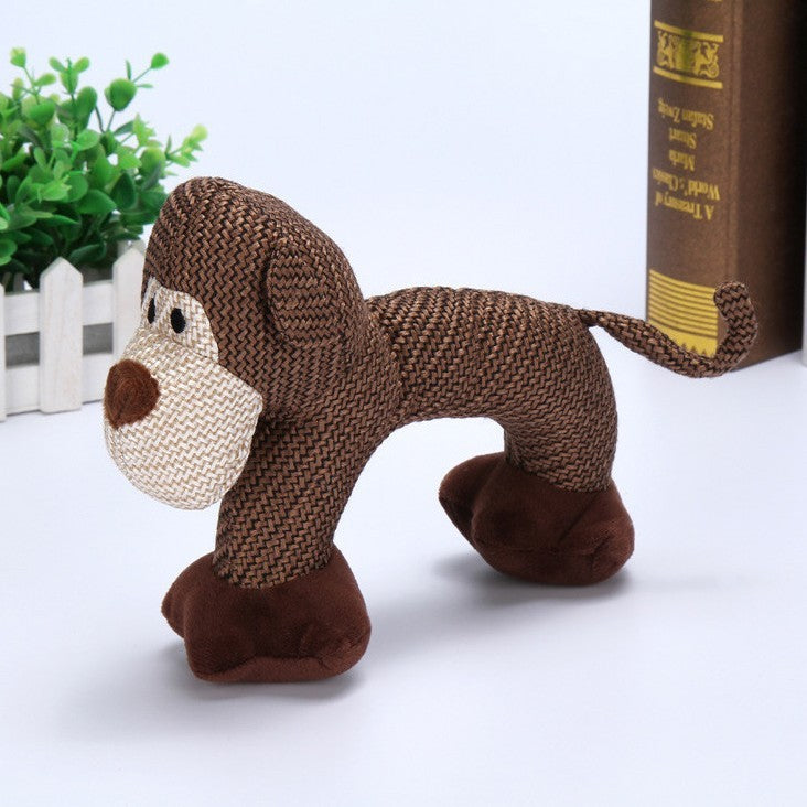 Squeaky Plush Dog Chew Toy