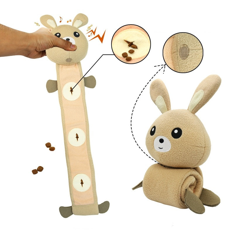 Interactive Dog Plush Toy