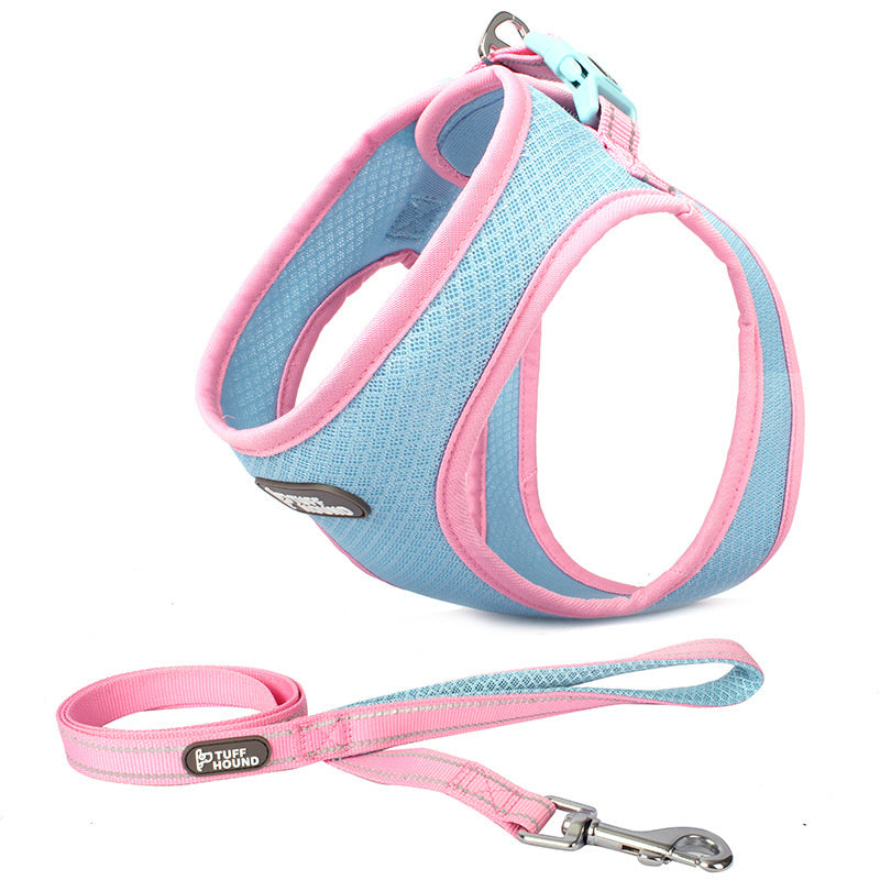 Adjustable Pet Chest Harness with Leash