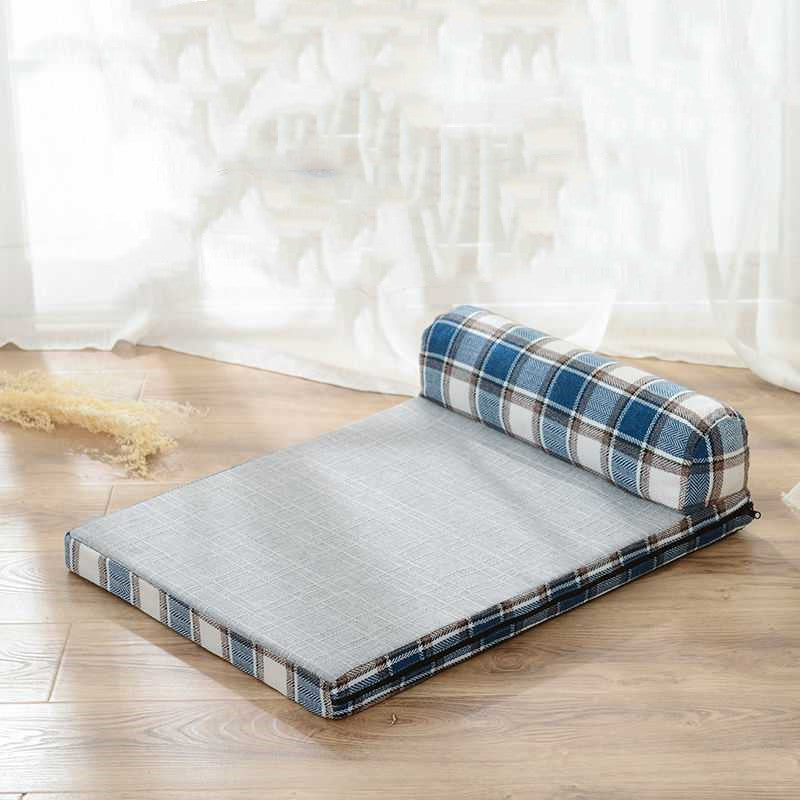 Removable & Washable Linen Dog Sofa Bed
