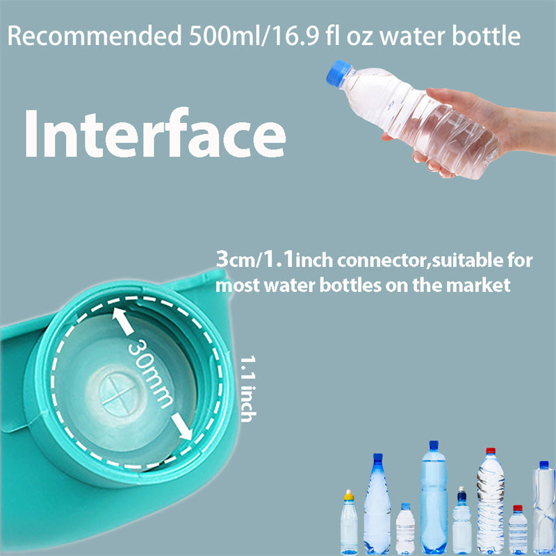 Portable Pet Water Bottle & Drinking Bowl