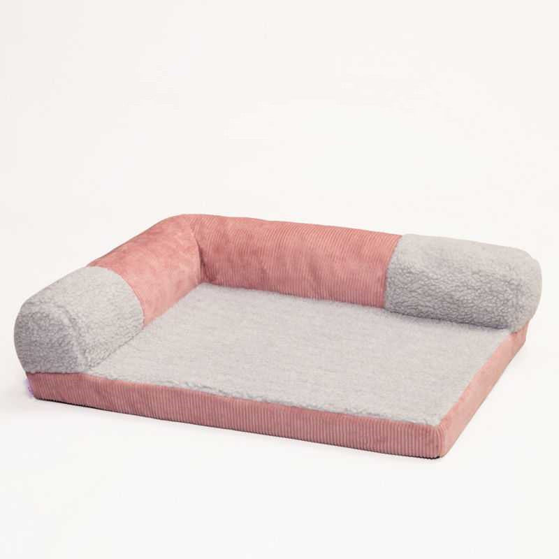 Removable & Washable Linen Dog Sofa Bed