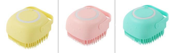 Silicone Pet Bath & Massage Brush